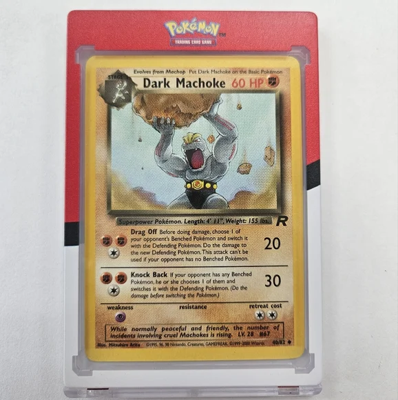 dark machoke pokemon card [1st Edition] #40 Prices | Team Rocket All cards will be carefully packed for safe transit Dark Machoke - Rocket Gang